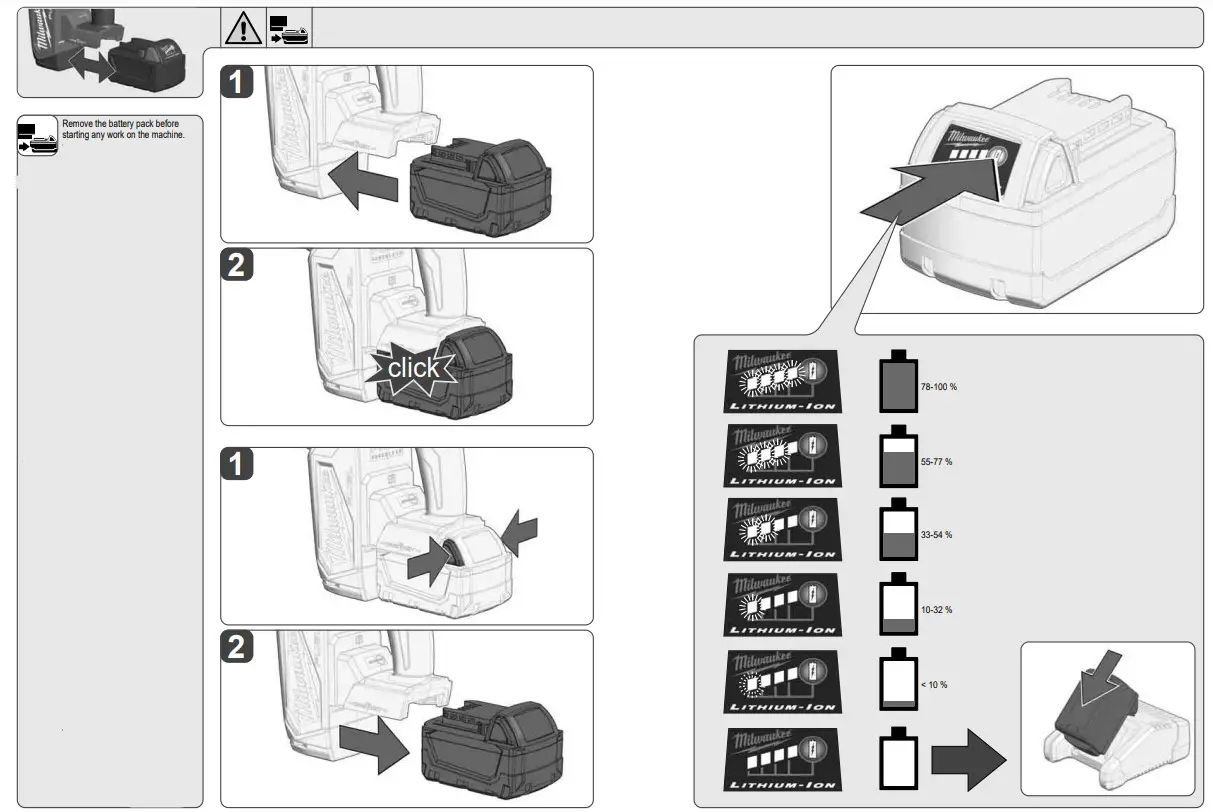 milwaukee M18 ONEFH Cordless SDS Plus Hammer Drill - figure 2