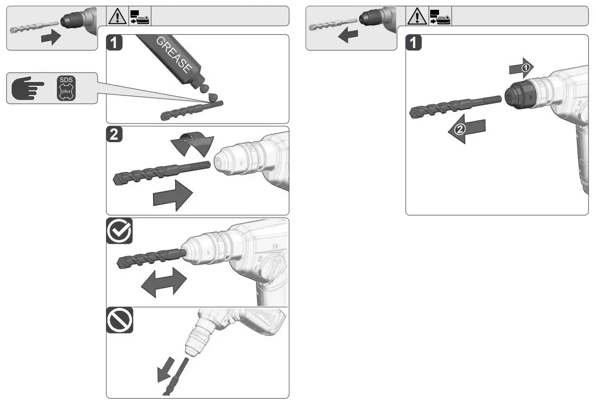 milwaukee M18 ONEFH Cordless SDS Plus Hammer Drill - figure 3