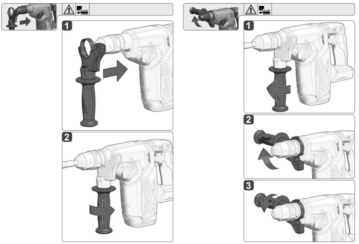 milwaukee M18 ONEFH Cordless SDS Plus Hammer Drill - figure 5