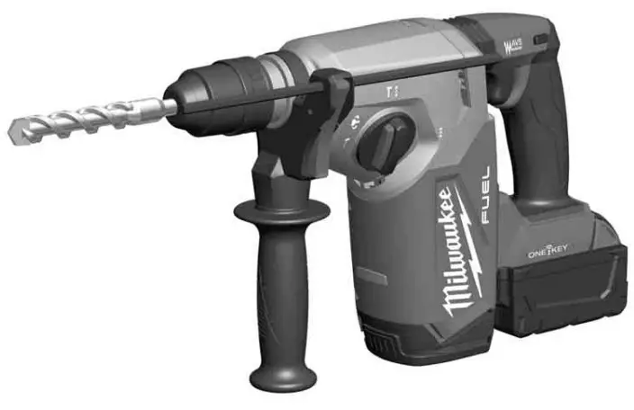 milwaukee M18 ONEFH Cordless SDS Plus Hammer Drill