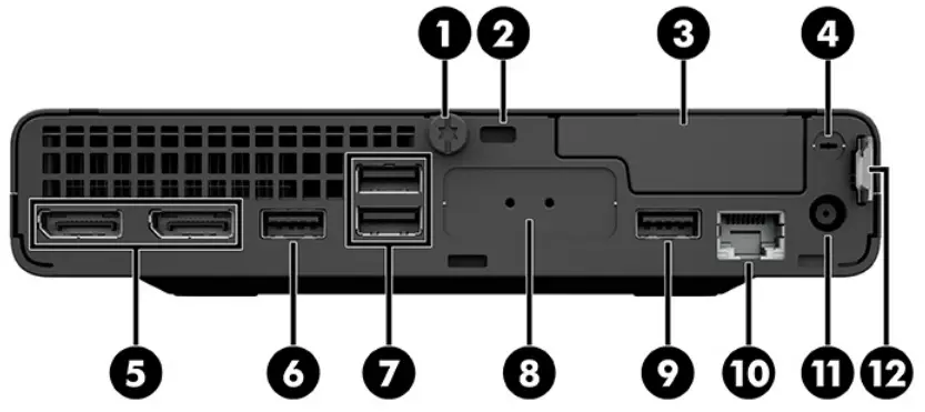 Rear panel components 