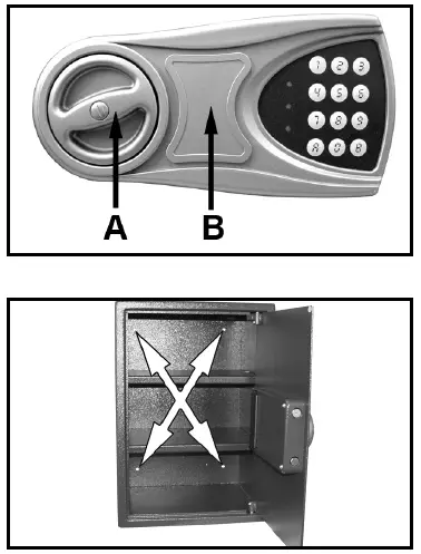 Clarke CS600D Digital Electronic Safe 1