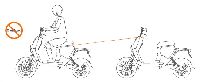 Segway B110S eMoped scooter fig 3