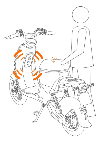 Segway B110S eMoped scooter fig 33
