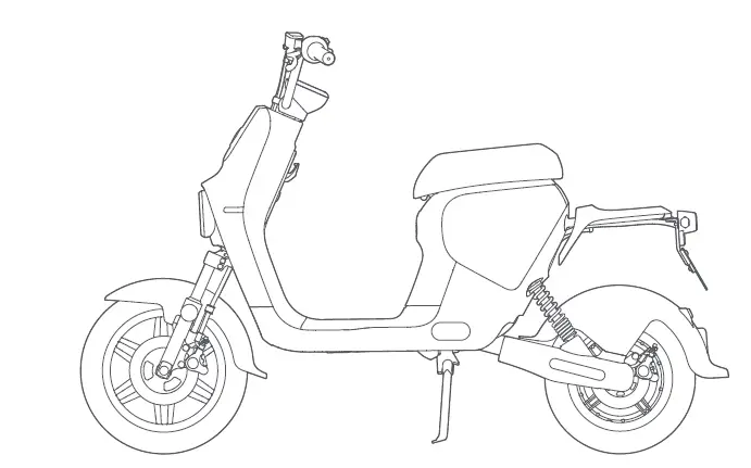 Segway B110S eMoped scooter fig 7