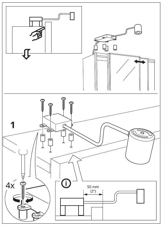 IKEA 302.604.02 URSHULT LED Cabinet Lighting FIG 3