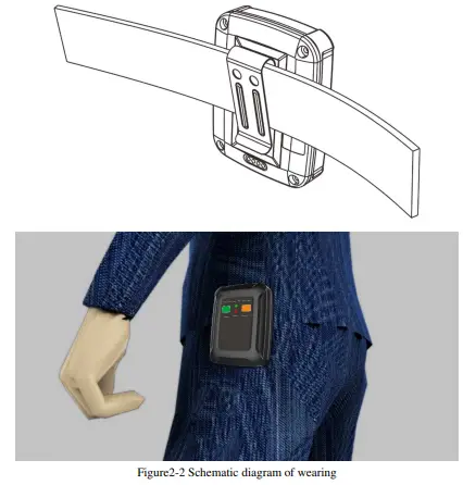ForThink EH100606A05-P Authentic Social Distance Alarm Tag-fig6