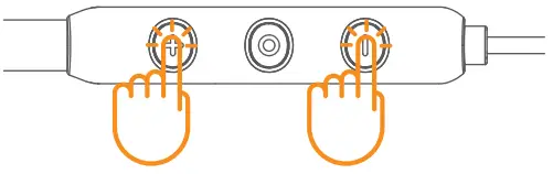 omthing EO008 AirFree Lace Wireless Headphones - Control Music Tracks