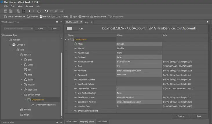 iSMA CONTROLLI iSMA-B-AAC20 Sedona Advanced Application Controller fig16