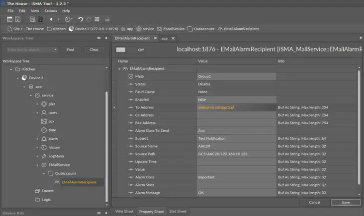 iSMA CONTROLLI iSMA-B-AAC20 Sedona Advanced Application Controller fig17