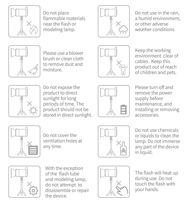 NEEWER S101 Studio Strobe Light - Figure 1