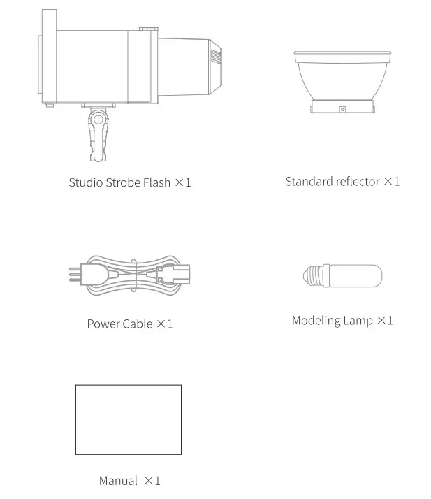 NEEWER S101 Studio Strobe Light - Figure 2
