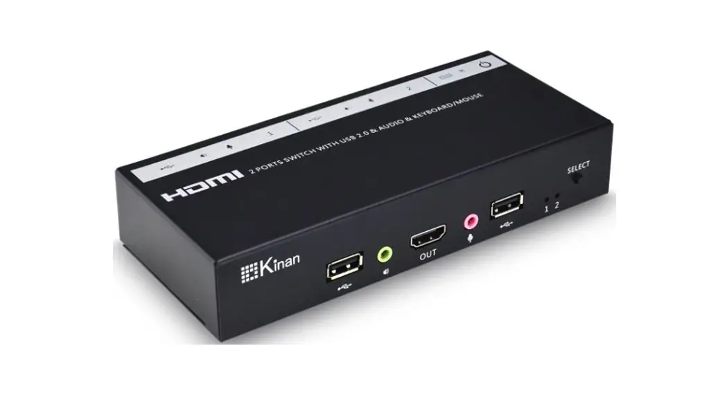 Kinan Hd1102 2 Port Hdmi Audio Kvm Switch User Manual