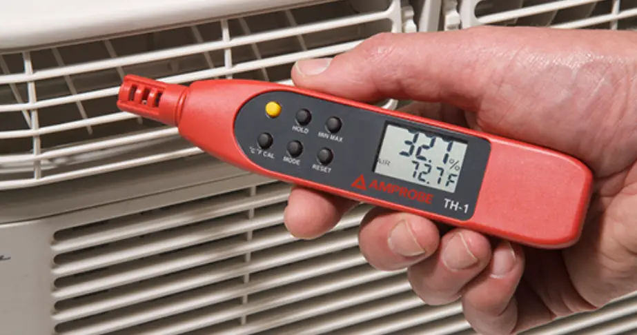 Amprobe Th-1 Relative Humidity / Temperature Probe Style Meter User Manual