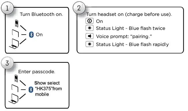motorola Bluetooth Headset -connect