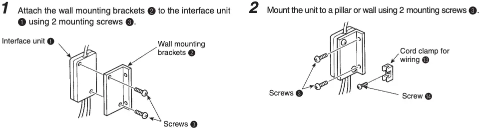 When Using Wall Mounting Brackets 2