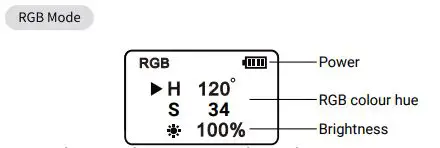 BRESSER BR-7RGB Mini Tube - BGB mode
