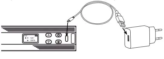 BRESSER BR-7RGB Mini Tube - CHARGING