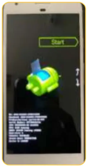 StandUp WIRELESS SUW 014 Smartphone - Android Recovery Start Screen