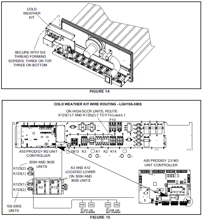 LENNOX 613930-01 Cold Weather Kit-11