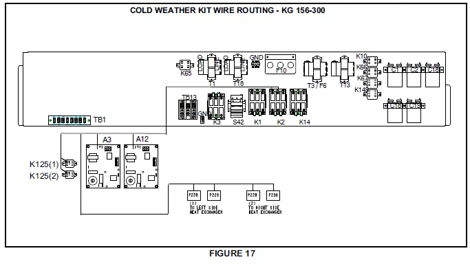 LENNOX 613930-01 Cold Weather Kit-13