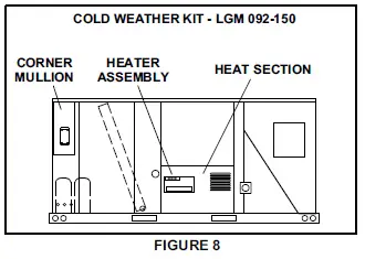 LENNOX 613930-01 Cold Weather Kit-6