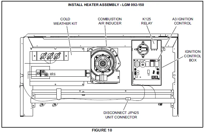 LENNOX 613930-01 Cold Weather Kit-8