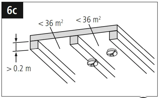 hama 00223841 GS536 Smoke Alarm - Corridors 8