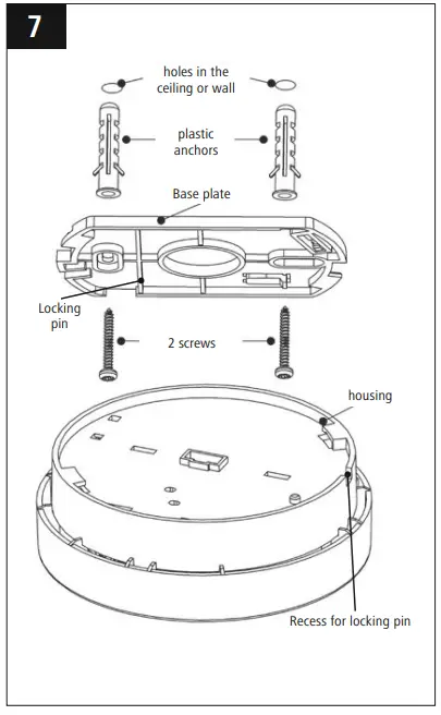 hama 00223841 GS536 Smoke Alarm - Corridors 9
