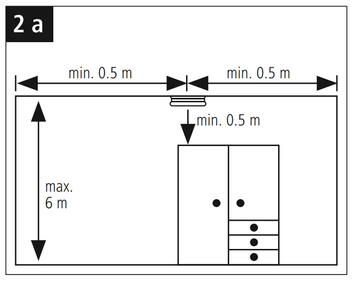 hama 00223841 GS536 Smoke Alarm - Standard rooms