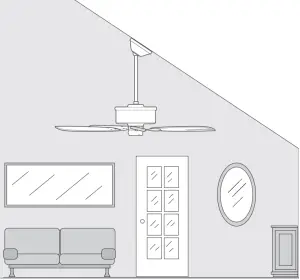 Hunter 51591 - Angled Mounting 2