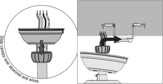 Hunter 51591 - Hanging the Fan 1
