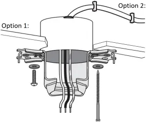 Hunter 51591 - Installing the Ceiling Bracket 1
