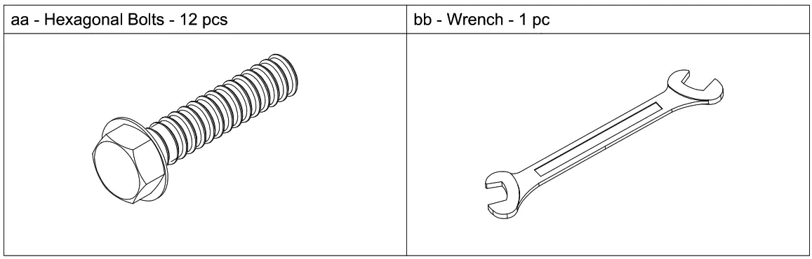 KARPENTER COFFEE TABL -Hardwar