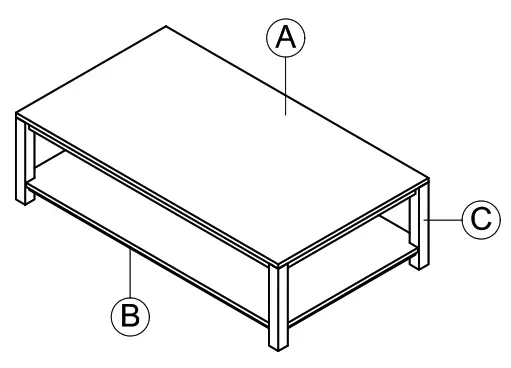 KARPENTER COFFEE TABL