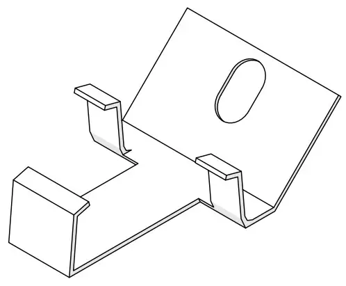 KLUS PDS STN 60D Lighting Direction Mounting Bracket