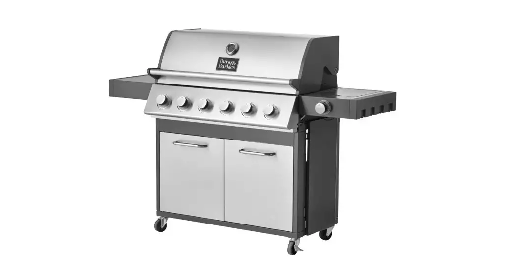 Burns And Barkles 010376 Gas Grill Instruction Manual
