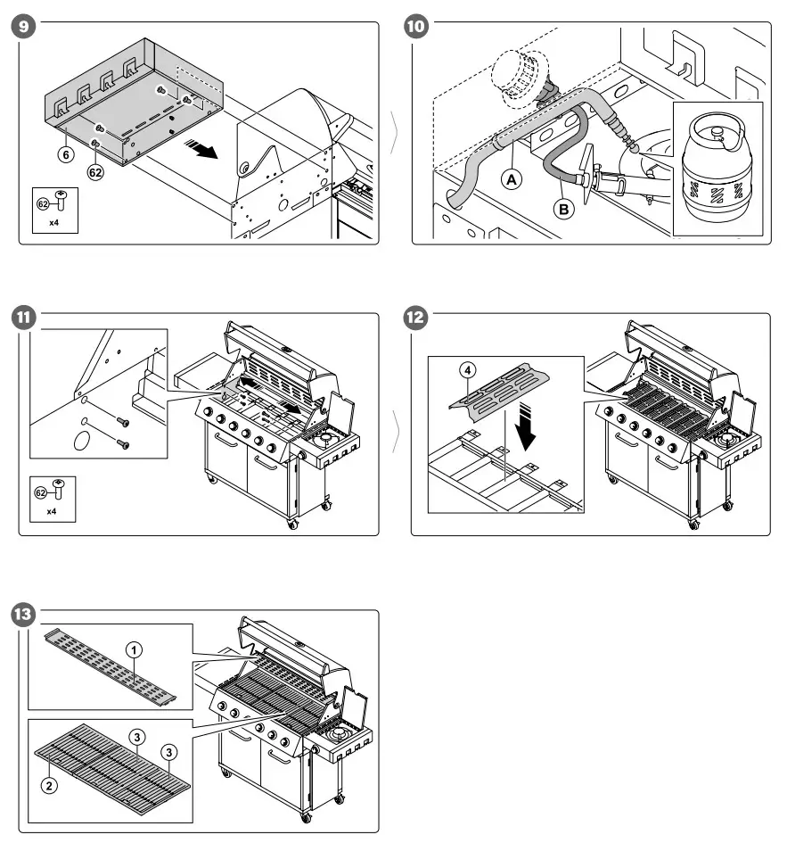 Burns and Barkles 010376 Gas Grill - fig 3