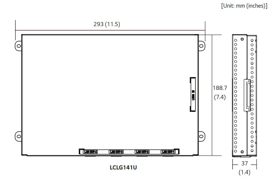 LG LAT140GT82 LED Signage Display - Figure 5