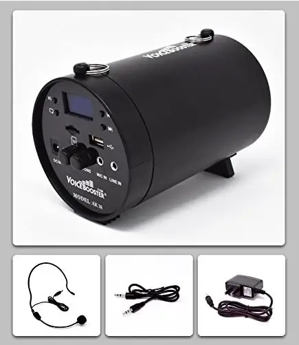 VoiceBooster-Aker-MR-AK38-Voice-Amplifier-&-Mp3-Player-&-FM Radio-fig-1