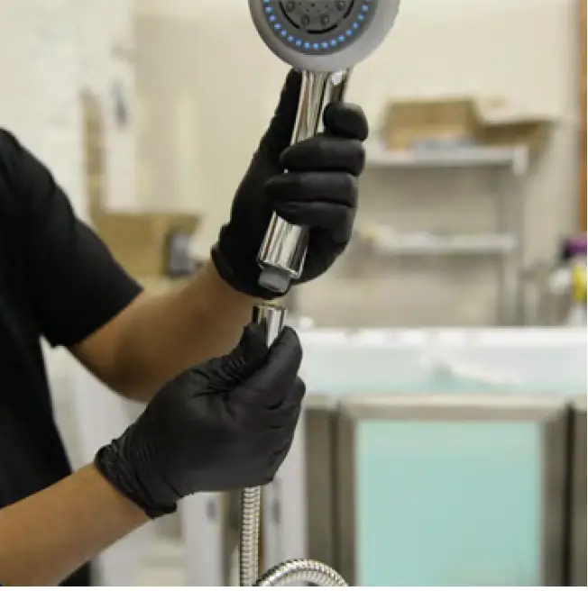 ELLA Outward Swing Walk-In Bathtub U-shape and L- 15