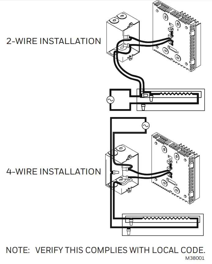 Honeywell RLV450 Programmable Thermostat fig 2