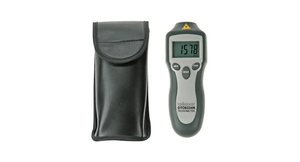 Velleman Dto6234n Digital Tachometer User Manual