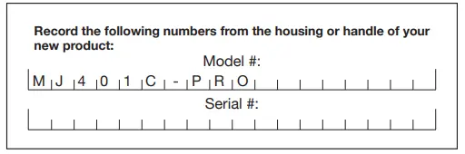 SUNJOE MJ401C PRO Cordless Lawn Mower with Side Discharge Chute - Numbers