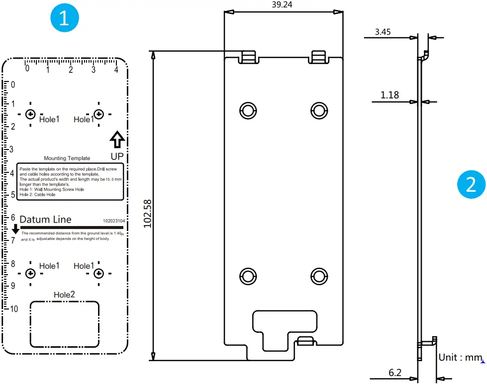 HIKVISION Series Video Intercom Villa Door Station 3