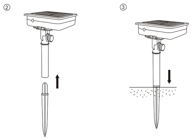 anko Solar Powered Fairy Net Lights 2X2M - Assembly 1