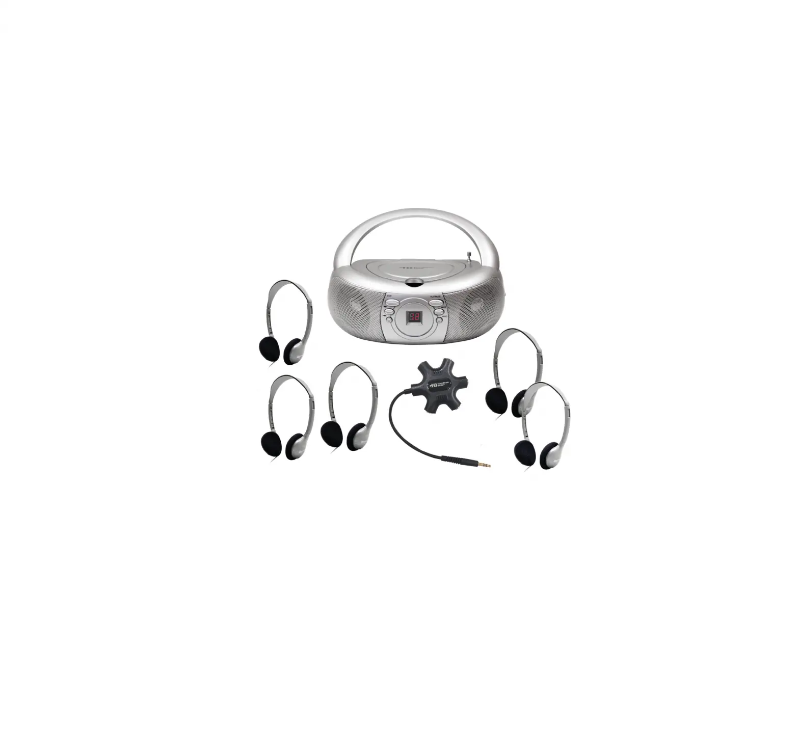Hamiltonbuhl Listening Center With 5 Personal-sized Ha2 Headphones User Guide