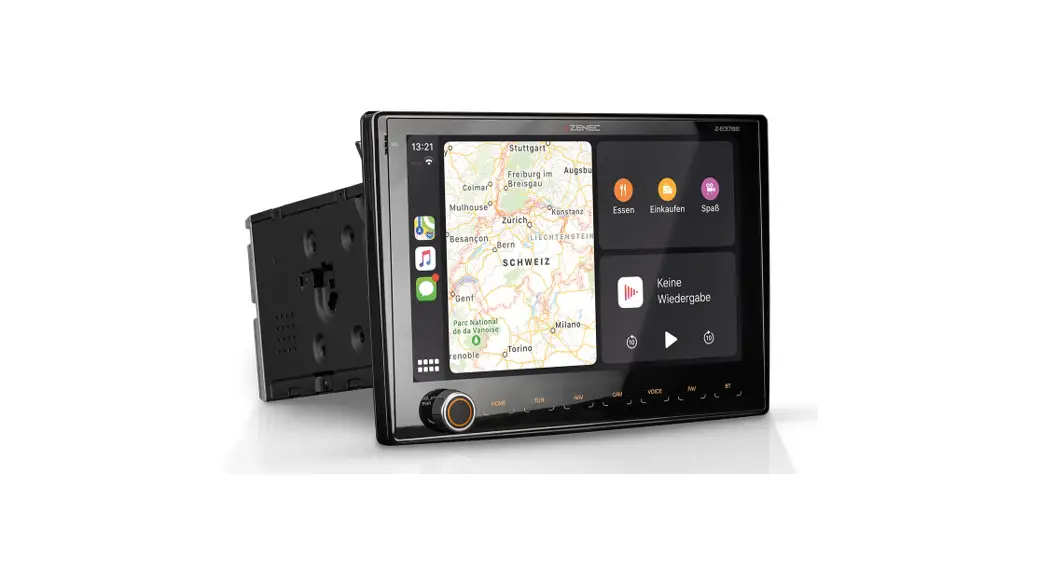 Zenec Z-e3766 Vehicle-specific Naviceiver For Fiat Ducato Instructions