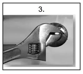 betta 2000 Auto Lock Arm Awning with Guide Bars with Brackets - refer to figure 3...