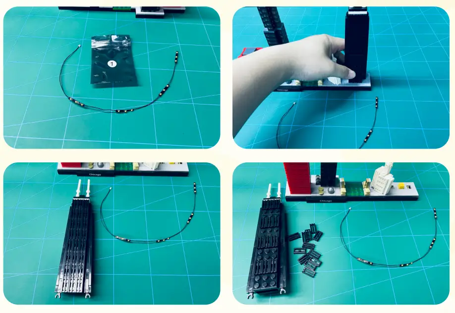 GAME OF BRICKS 21033 Light Kit for Chicago - fig1